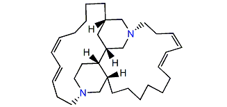 Tetradehydrohaliclonacyclamine A